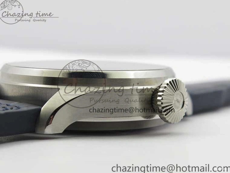 MIROTIME 0116 Supportive Big Pilot IW501008 “Boutique London” SS ZF Best Edition Blue Dial on Blue Leather Strap A 7106